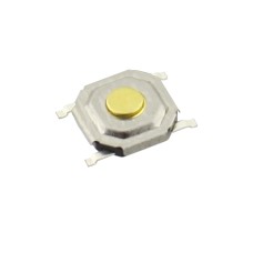 Microintrerupator 5x5mm, inaltime 1,4mm, SMD, 124209