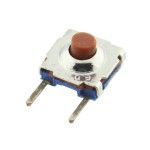 Intrerupator 8x7mm, inaltime 5mm, 124210 Intrerupator 8x7mm, inaltime 5mm, 124210