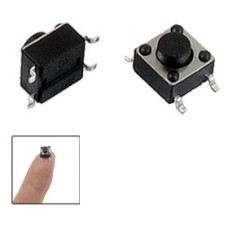 Push buton 6x6mm, inaltime 5mm - 124307