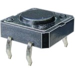 Push buton 12x12mm, inaltime 4mm - 124400