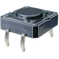 Push buton 12x12mm, inaltime 4mm - 124400