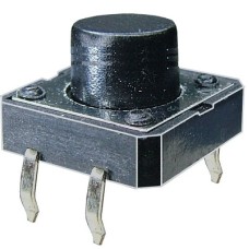 Push buton 12x12mm, inaltime 9mm - 124403