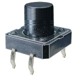 Push buton 12x12mm, inaltime 13mm - 124405