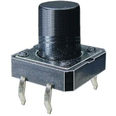 Push buton 12x12mm, inaltime 18mm - 124407