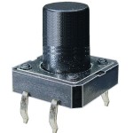 Push buton 12x12mm, inaltime 6mm - 124408