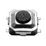 Intrerupator miniatura, SMD, 3.3x3.3x1.5 mm, 168018
