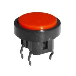 Intrerupator dublu, fara retinere, ON-OFF, 12x12mm, rosu, 168395 Intrerupator dublu, fara retinere, ON-OFF, 12x12mm, rosu, 168395