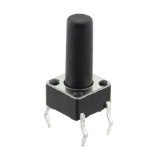 Microintrerupator, 6x6mm, OFF-(ON), SPST-NO, SCHURTER, 1301.9307, T156388