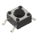 Microintrerupator, 6x6mm, OFF-(ON), SPST-NO, SCHURTER, 1301.9314, T156389