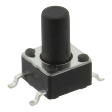 Microintrerupator, 6x6mm, OFF-(ON), SPST-NO, SCHURTER, 1301.9319, T156396