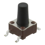 Microintrerupator, OFF-(ON), SPST-NO, 6x6x9.5mm, TE Connectivity, 3-1437566-8, T156426