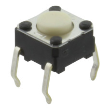 Microintrerupator, 6x6mm, OFF-(ON), SPST-NO, OMRON OCB, B3F-1000, T156468