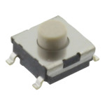 Microintrerupator, 6x6mm, OFF-(ON), SPST-NO, OMRON OCB, B3FS1012P, T156528