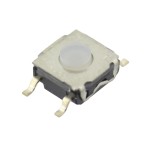 Microintrerupator 6.2x6.2mm, OFF-ON, SPST-NO, C&K, KSC221G LFS, T156858