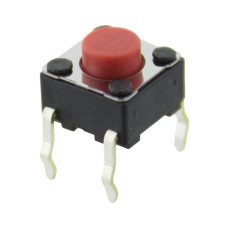 Microintrerupator 6x6x5mm, (ON)-OFF, SPST, ALPS, SKHHARA010, T157063