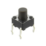 Microintrerupator 6x6x3.5mm, (ON)-OFF, SPST, ALPS, SKHHBWA010, T157066