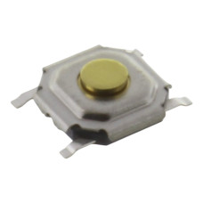 Microintrerupator 5.2x5.2x1.5mm, (ON)-OFF, SPST, ALPS, SKQGADE010, T157092