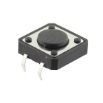 Microintrerupator 12x12mm, OFF-(ON), SPST-NO, NINIGI, T157119