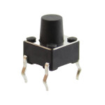 Microintrerupator 6x6mm, OFF-(ON), SPST-NO, NINIGI, T157144