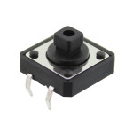Microintrerupator 12x12mm, OFF-(ON), SPST-NO, NINIGI, T157171 Microintrerupator 12x12mm, OFF-(ON), SPST-NO, NINIGI, T157171