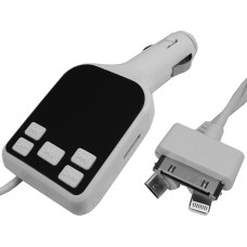 Modulator FM, cu incarcator micro USB, iPhone - 103050