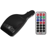 Modulator FM, slot micro SD, USB, cu incarcator - 103056 Modulator FM, slot micro SD, USB, cu incarcator - 103056