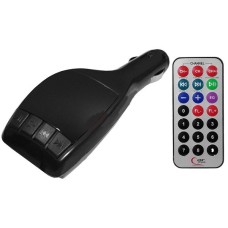 Modulator FM, slot micro SD, USB, cu incarcator - 103056 Modulator FM, slot micro SD, USB, cu incarcator - 103056