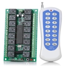 Modul pentru automatizari, 15 canale, cu 1 telecomanda - 200009