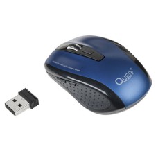 Mouse optic wireless, albastru, Quer - 401184