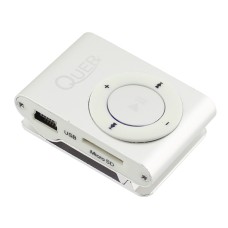 MP3 player argintiu, slot microSD, Quer - 400424