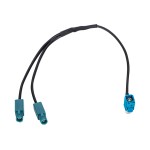 Spliter fakra 2 x tata - 1 x mama - 650078 Spliter fakra 2 x tata - 1 x mama - 650078