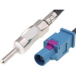 Adaptor antena, Audi, Fiat, Mercedes, Peugeot, Seat, Skoda, VW, DIN tata, Fakra tata, T139018