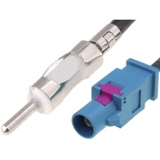 Adaptor antena, Audi, Fiat, Mercedes, Peugeot, Seat, Skoda, VW, DIN tata, Fakra tata, T139018