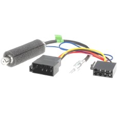 Adaptor antena cu separator, Audi, Seat, VW, DIN mufa, ISO soclu, T139037