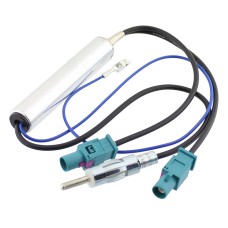 Separator antena radio, Seat, Skoda, Volkswagen, DIN, Fakra X2, T139042