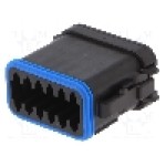 Conector auto, PX0, 12 pini, BULGIN - PX0105S12ABK