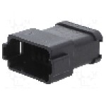 Conector auto, PX0, 12 pini, BULGIN - PX0106P12ABK