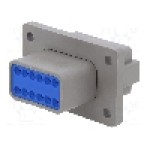 Conector auto, PX0, 12 pini, BULGIN - PX0112P12AGY