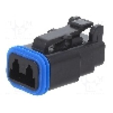 Conector auto, PX0, 2 pini, BULGIN - PX0100S02BK