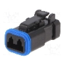 Conector auto, PX0, 2 pini, BULGIN - PX0105S02BK