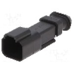 Conector auto, PX0, 2 pini, BULGIN - PX0109P02BK