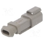 Conector auto, PX0, 2 pini, BULGIN - PX0109P02GY