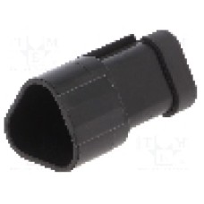 Conector auto, PX0, 3 pini, BULGIN - PX0106P03BK