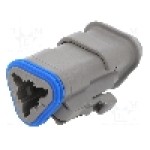 Conector auto, PX0, 3 pini, BULGIN - PX0108S03GY