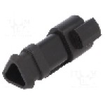 Conector auto, PX0, 3 pini, BULGIN - PX0109P03BK
