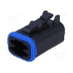 Conector auto, PX0, 4 pini, BULGIN - PX0100S04BK