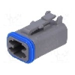 Conector auto, PX0, 4 pini, BULGIN - PX0100S04GY