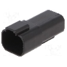 Conector auto, PX0, 4 pini, BULGIN - PX0101P04BK