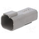 Conector auto, PX0, 4 pini, BULGIN - PX0101P04GY