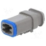 Conector auto, PX0, 4 pini, BULGIN - PX0108S04GY